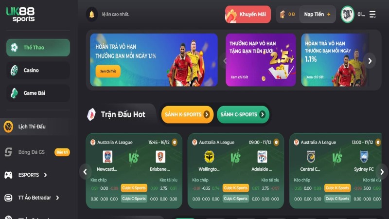 Tổng quan về nhà cái uk88