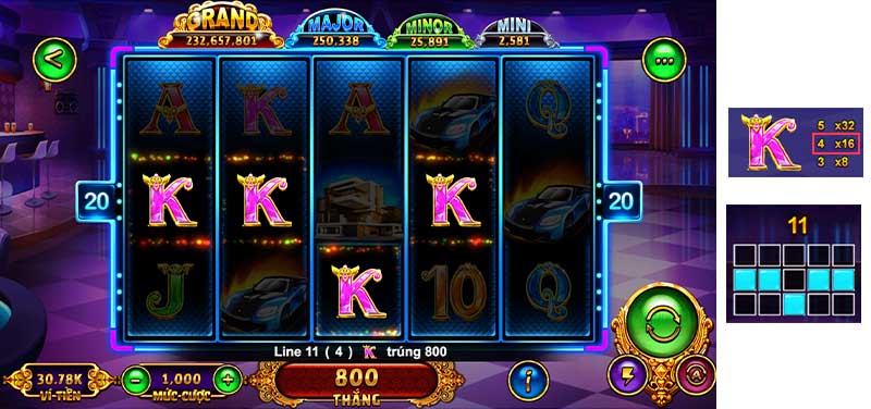 Trò chơi nổ hũ biệt đội mỹ nữ